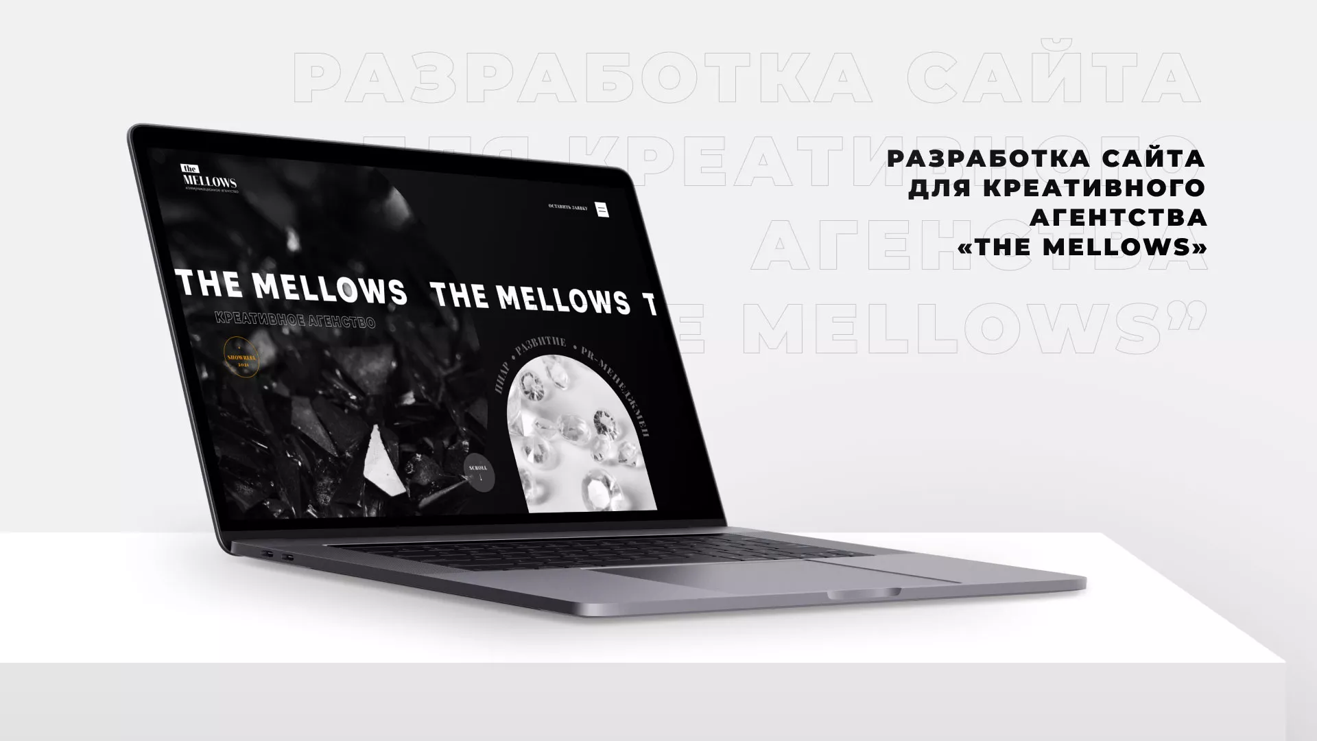 Разработка сайта креативного агентства «The Mellows» в Кинешме