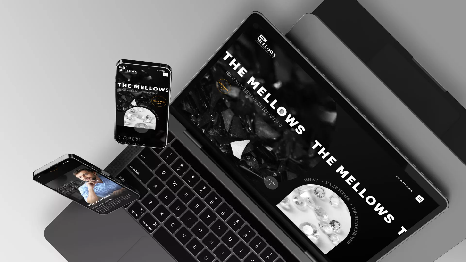 Разработка сайта креативного агентства «The Mellows» в Кинешме