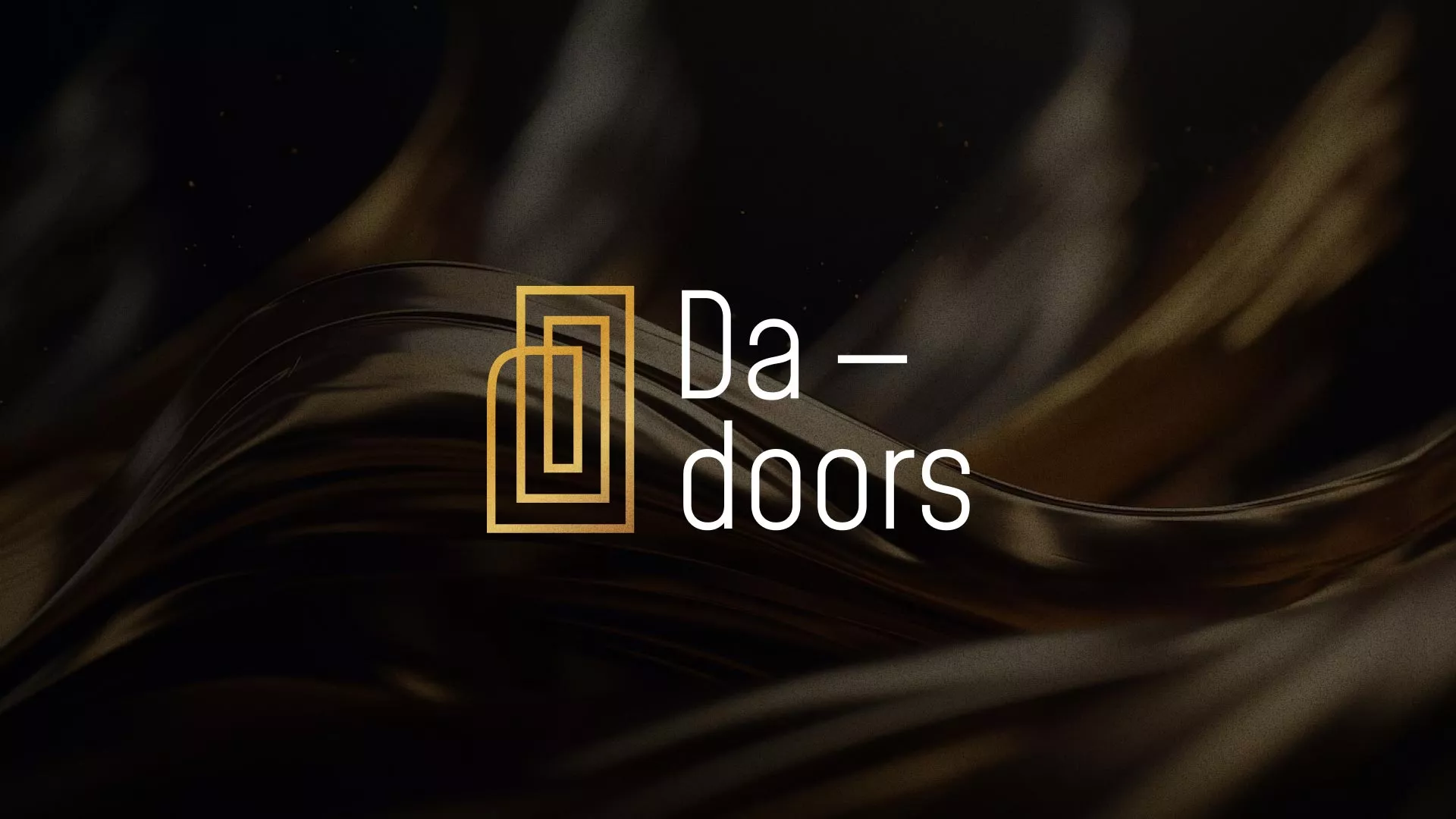 Разработка логотипа для компании «DA-DOORS» в Кинешме